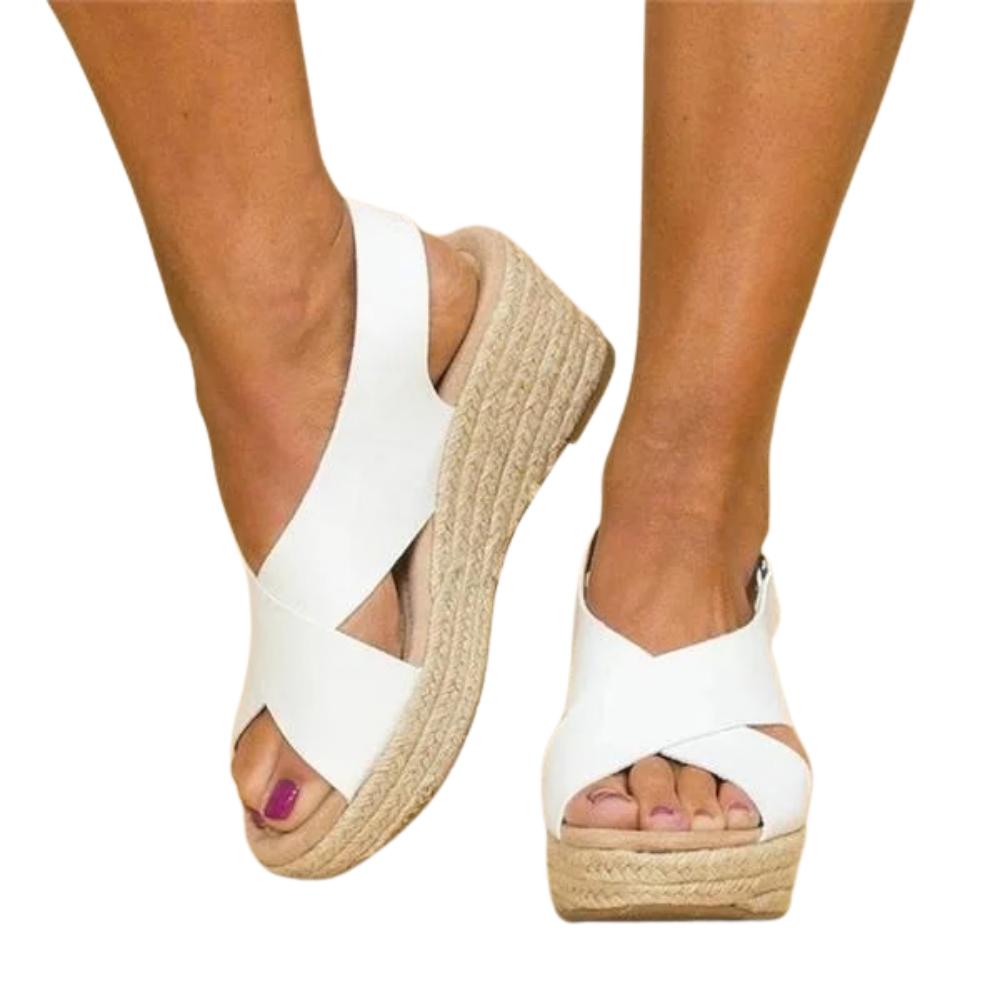 Chloe™ | Alpargatas ortopédicas con cuña