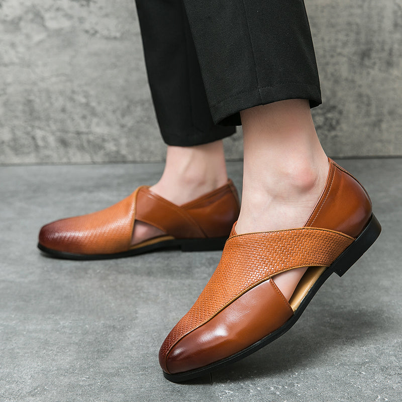Mocasines de cuero vintage