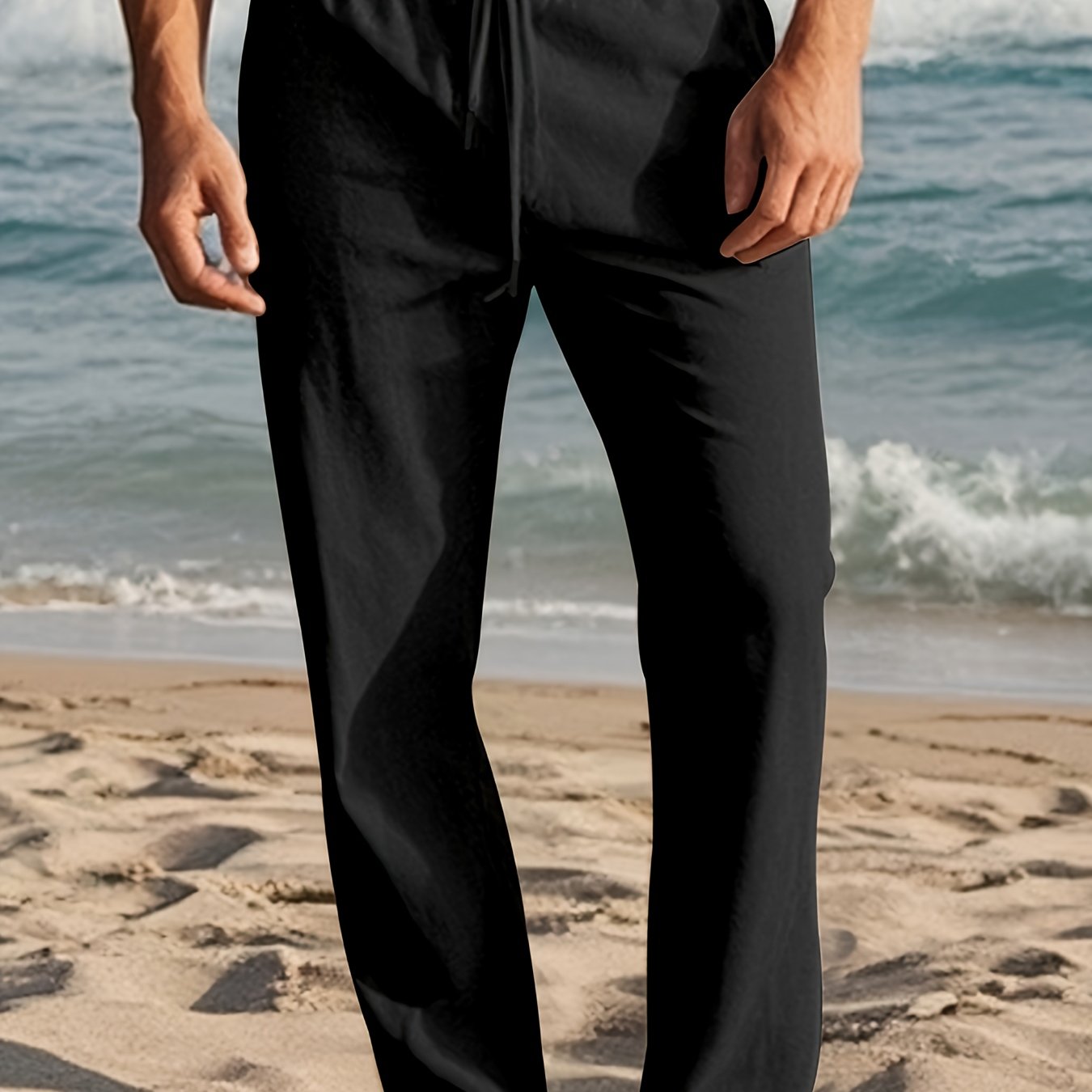 LEO FERRER | PANTALONES DE LINO PARA HOMBRE