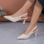 Sofía | Tacones Slingback con Puntera Fina