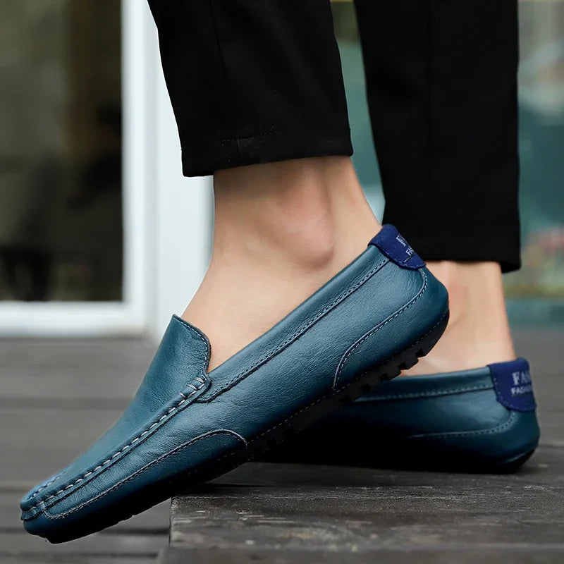 Mocasines de cuero vintage