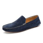 Mocasines elegantes de ante de primera calidad