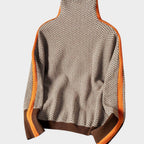 Marieke™ | Jersey de cuello alto con rayas contrastantes llamativas