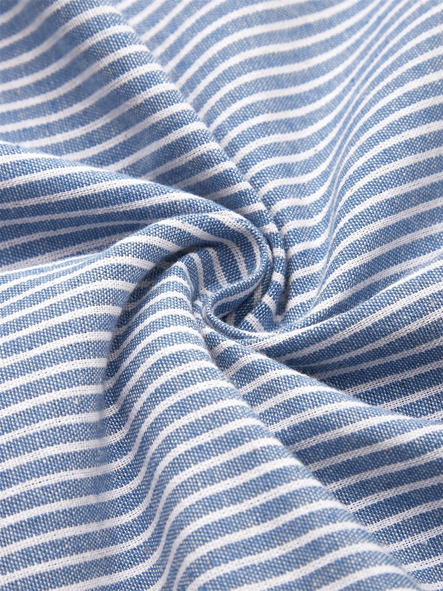 Coralie™ | Maxi de verano a rayas nítidas