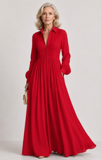 Lorena | Vestido Maxi de Flujo Suave