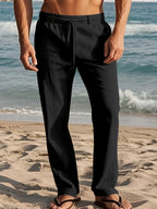 LEO FERRER | PANTALONES DE LINO PARA HOMBRE