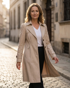 Catalina™ | Elegante gabardina vintage