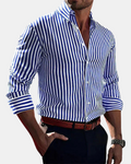 Alejandro™ | Camisa Elegante de Rayas