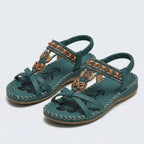 Sandalias de estilo ibicenco que combinan comodidad y elegancia
