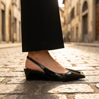 Elena | Tacones Slingback de Cuña Elegantes