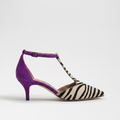 Virginia | Stiletto con Estampado de Cebra