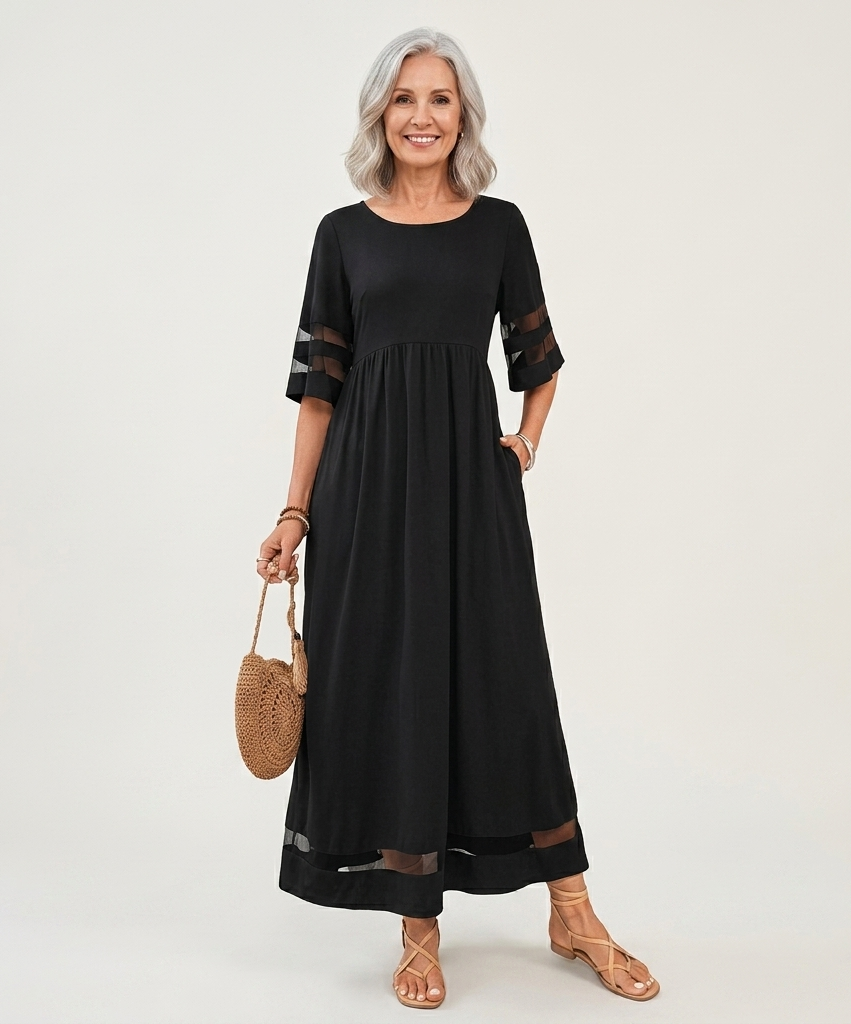 Aurora™ | Vestido Midi Moldeador con Efecto Alisador