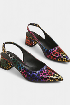 Karthleen Tacones Gruesos con Estampado Geométrico