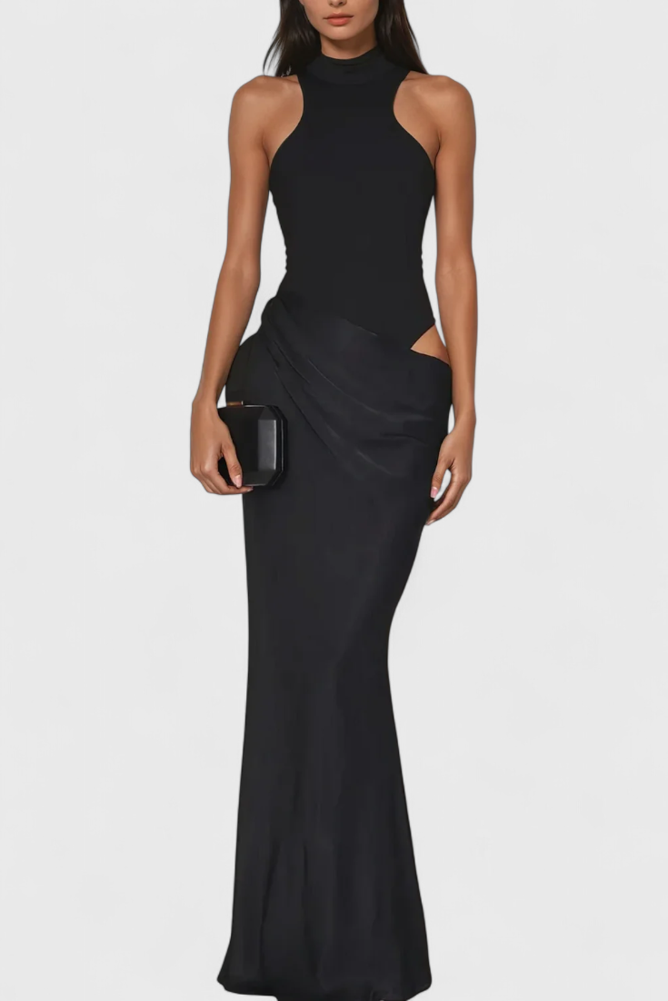 Mafalda Vestido Maxi con Estilo Tank Top y Silueta Esbelta