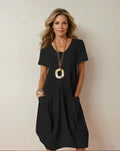 Daniela™ | Vestido maxi fluido casual