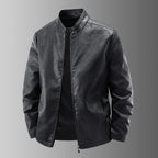 Juan™ | Chaqueta de cuero de motero
