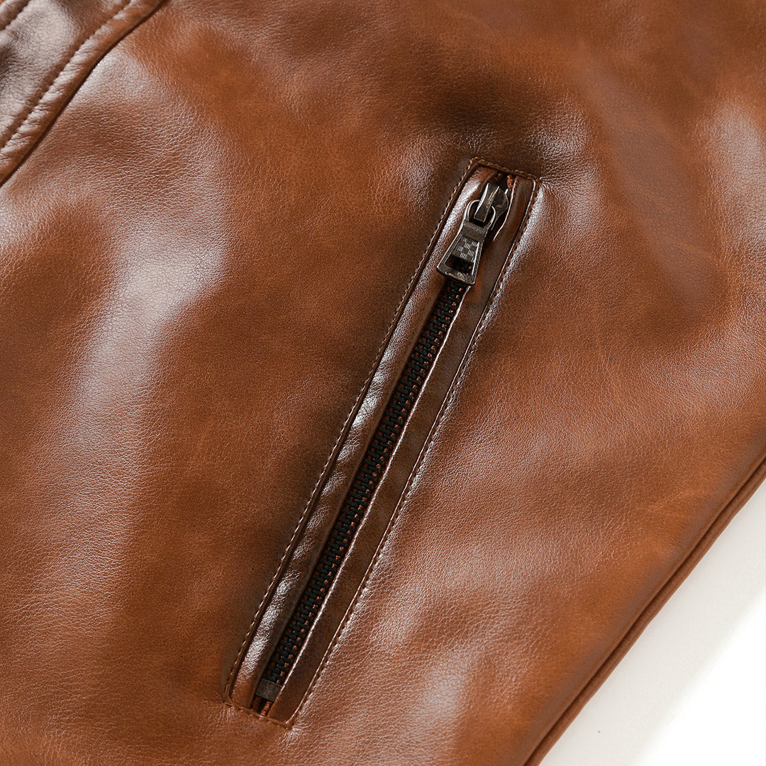 LEO FERRER | CHAQUETA DE CUERO CRUISER