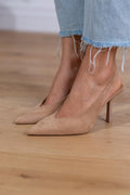Malena™ | Zapatos de tacón bajo en color carne
