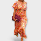 Elsie - Vestido clásico con escote en V