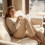 Sofía | Pantalones de traje de cintura alta para mujer