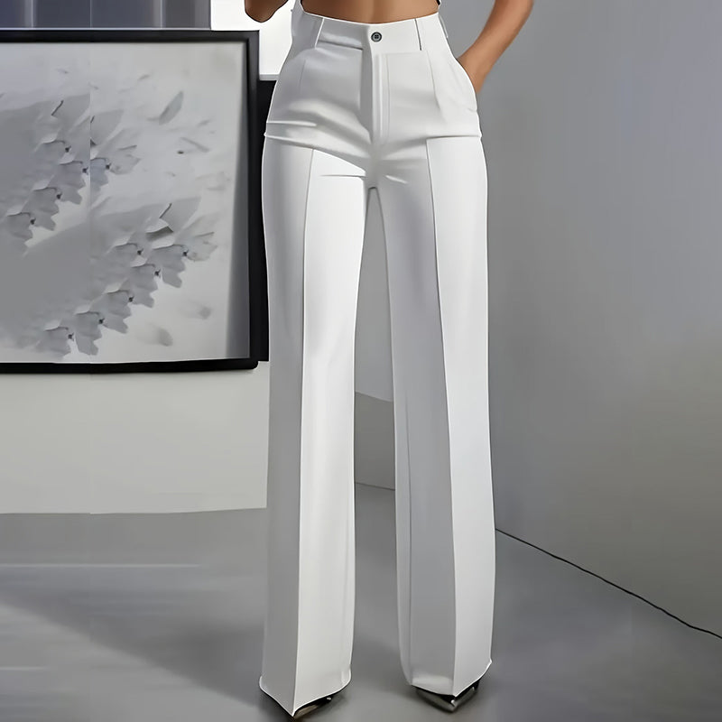 Sofía | Pantalones de traje de cintura alta para mujer