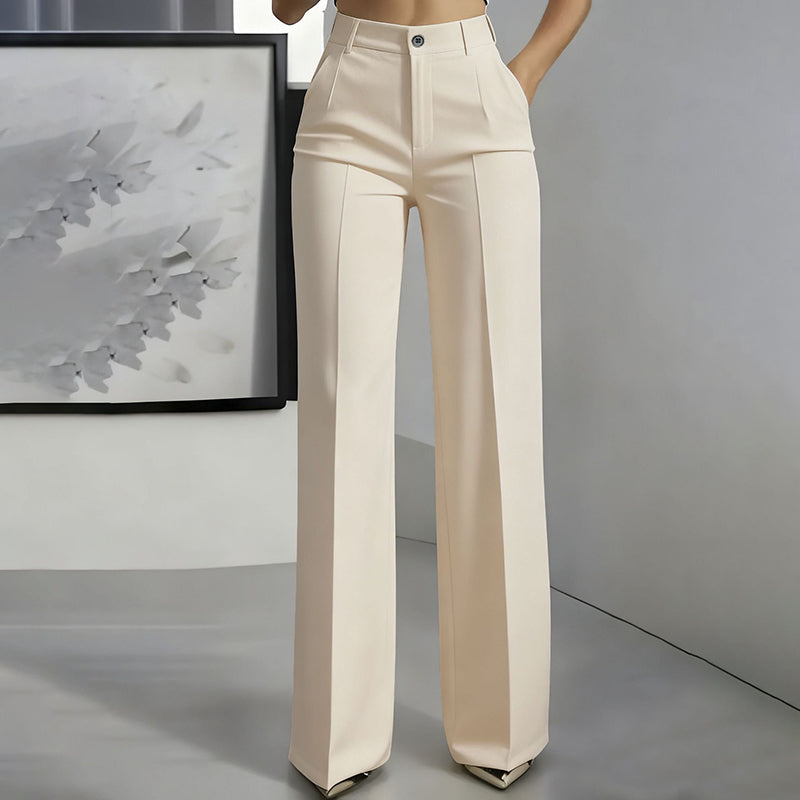 Sofía | Pantalones de traje de cintura alta para mujer