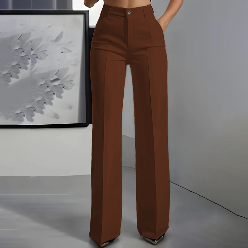 Sofía | Pantalones de traje de cintura alta para mujer