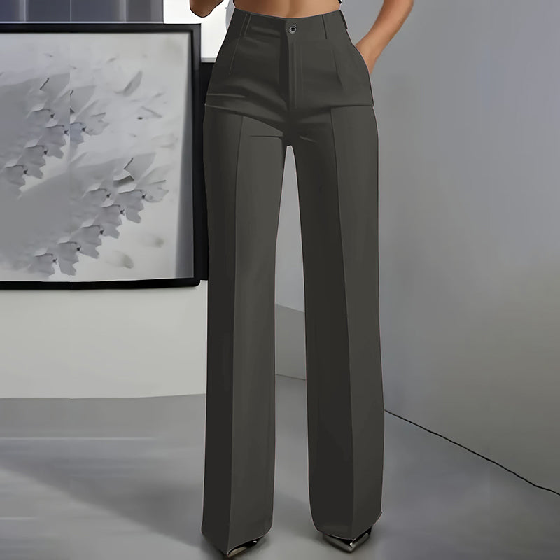 Sofía | Pantalones de traje de cintura alta para mujer