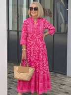 Mariela | Vestido Midi con Botones Frontales